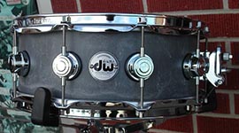 DW Collectors 5 1/2x14"  Concrete  w/ Chrome hardware Snare Drum  